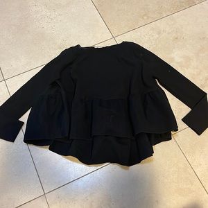 Antonio Berardi boxy peplum top